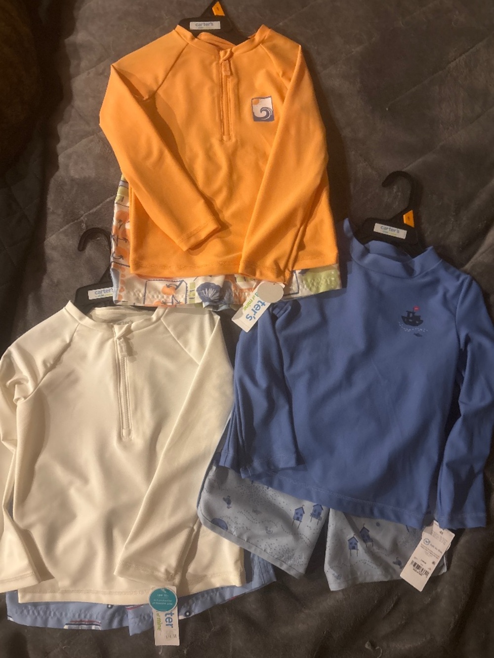Boys Swim Trunk Sets